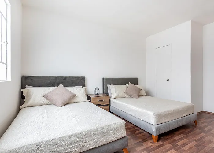 Apartment Luxury 3br Roma Norte - Wifi- Laundry- Sleeps 10